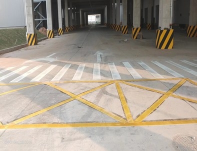 江西江西厂区道路标线施工