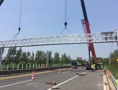 江西江西门架标牌施工现场
